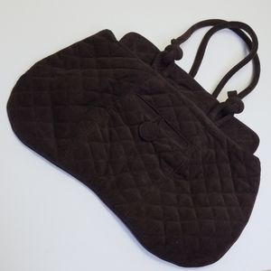 Madras by A.P.C. Brown Baguette Top Handle Bag